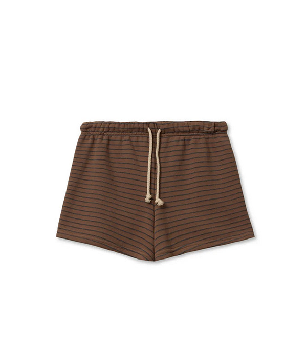 Womens Bennie French Terry Stripe Short