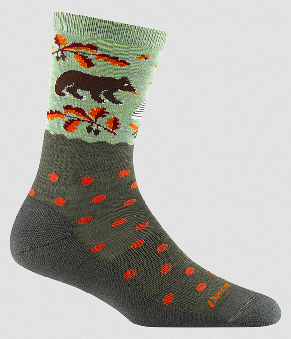 Womens Wild Life Crew Lightweight with Cushion