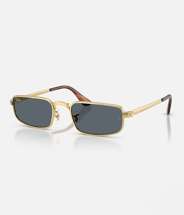 Arista in Gold w/ Blue Lens