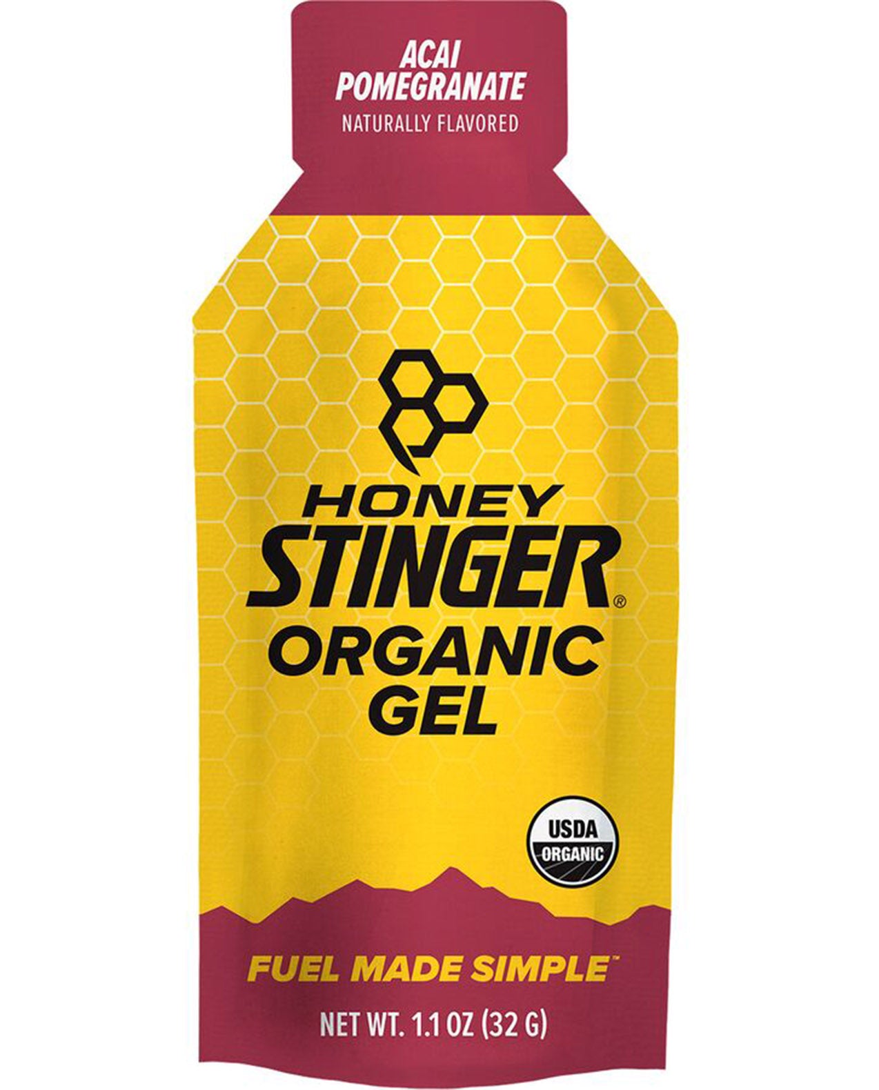 HONEY STINGER ORGANIC GEL ACAI POM