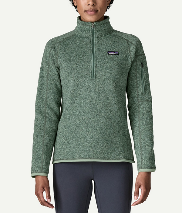 PATAGONIA Womens Better Sweater 1/4 Zip