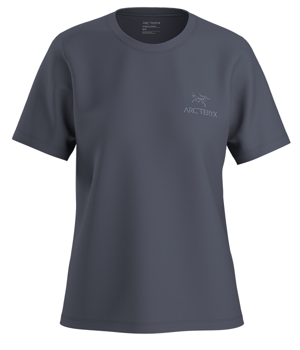 Womens Kragg SL Cotton Emblem Crew SS