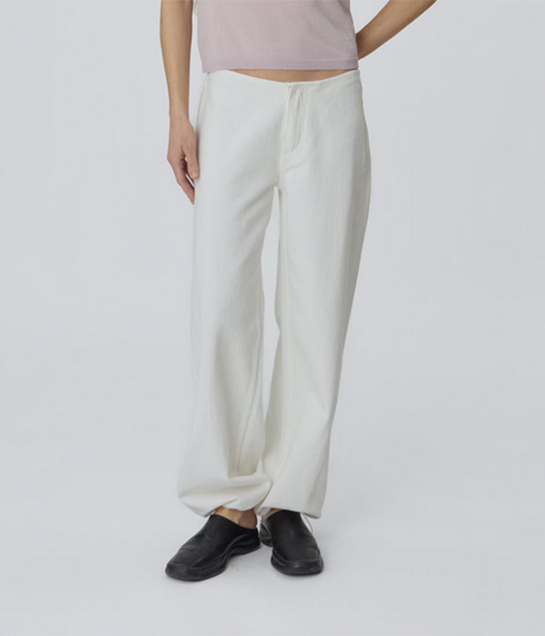 Womens Sport Jean in Milk