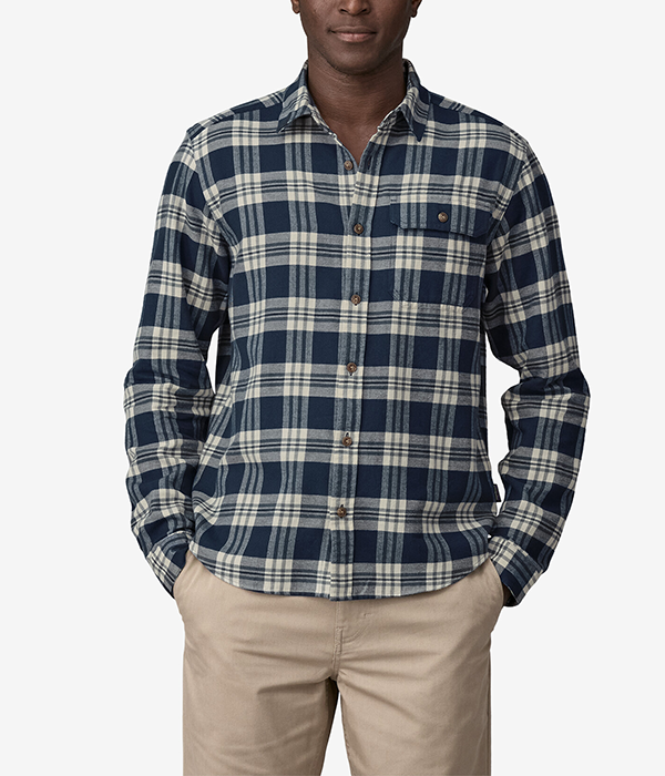 Mens L/S Cotton in Conversion LW Fjord Flannel Shirt