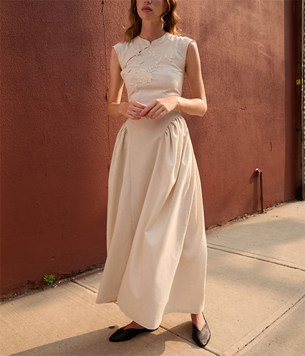 Womens Naomi Linen Dress