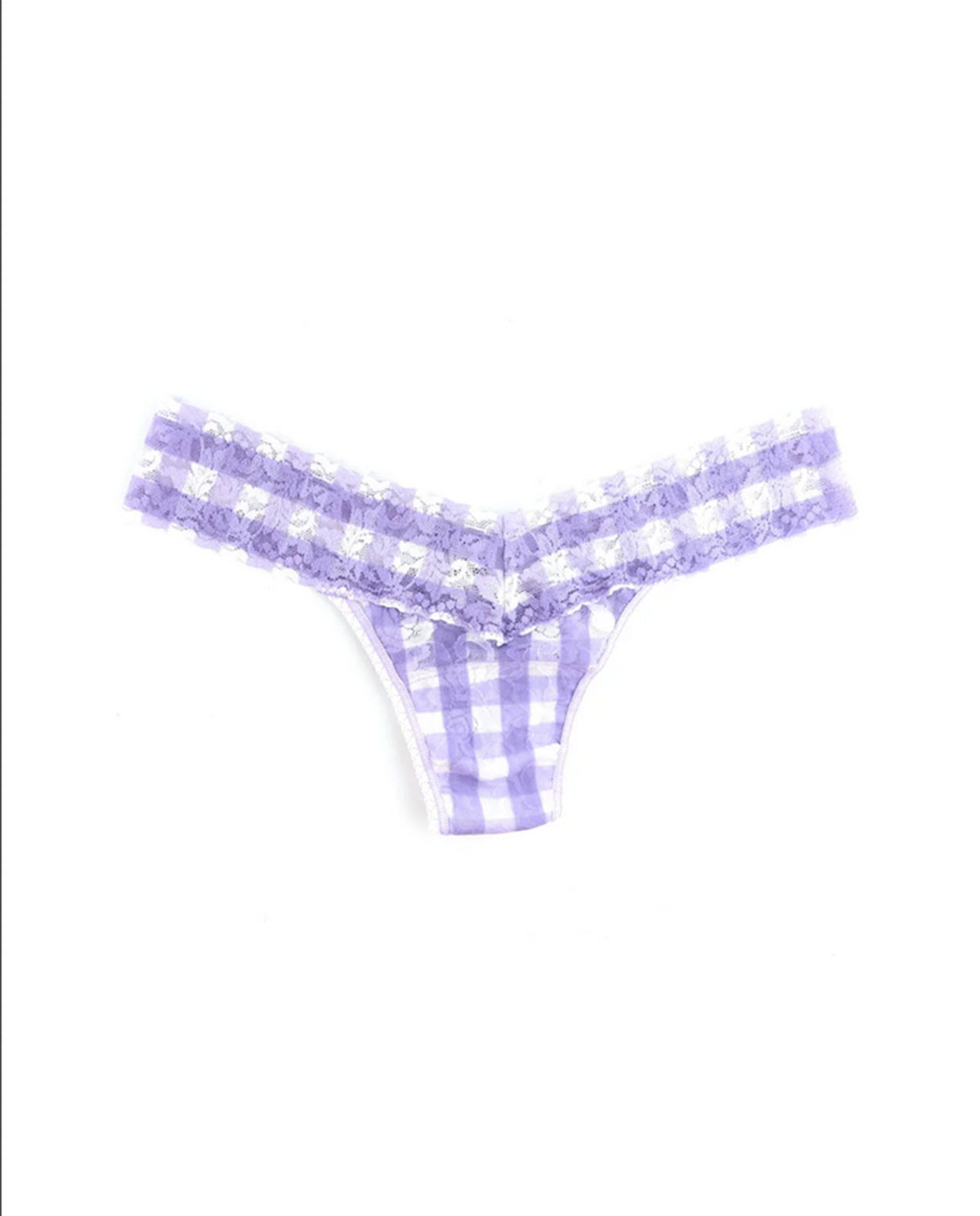 Womens Printed Low Rise Thong Wrapped