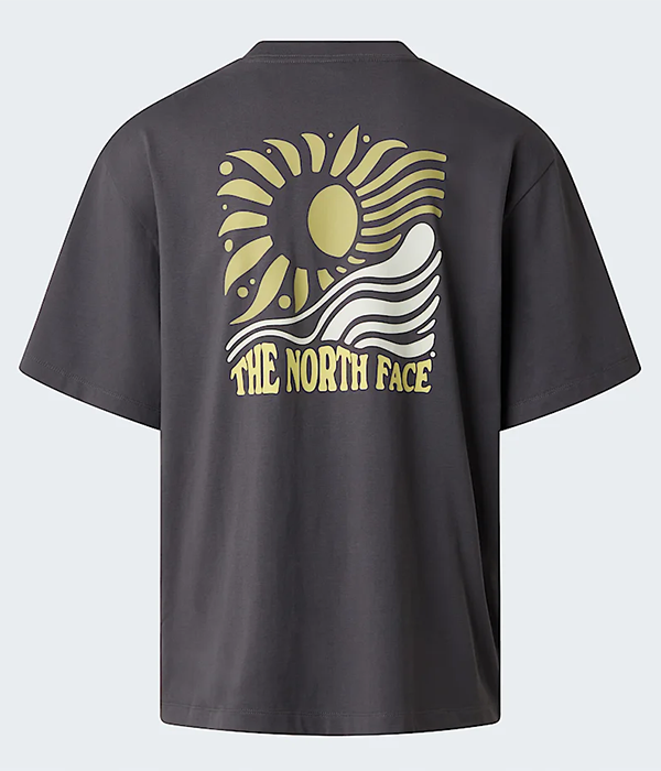 Mens Sun Oversize Short-Sleeve Tee Graphic