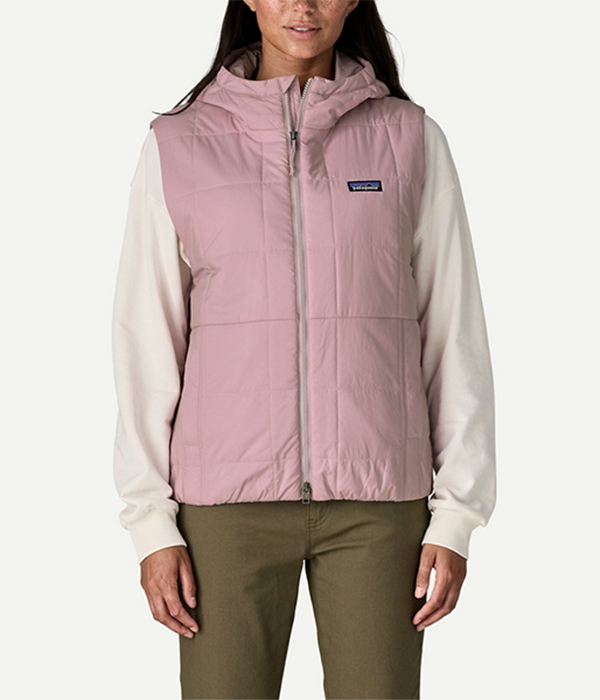 Womens Light Gust Hooded Vest