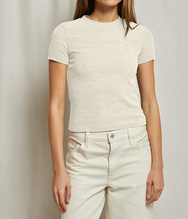 Womens Katz Ribbed T-Shirt