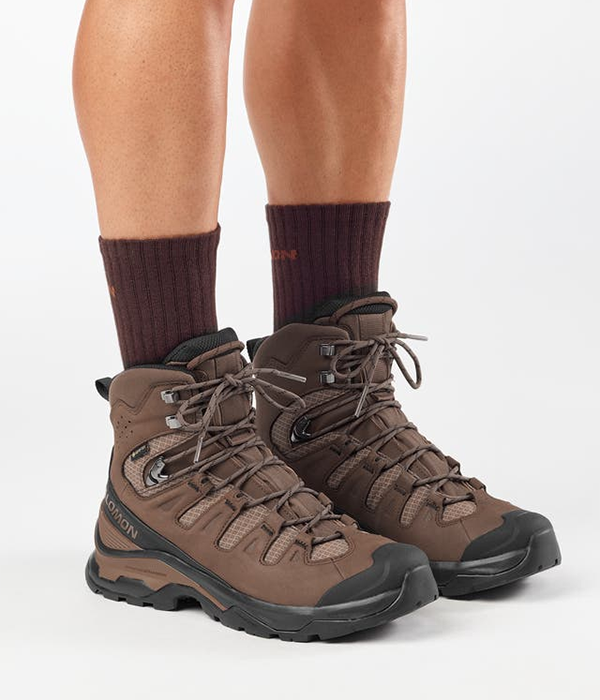Mens QUEST 5 GORE TEX in Dark Earth / Black / Dark Earth