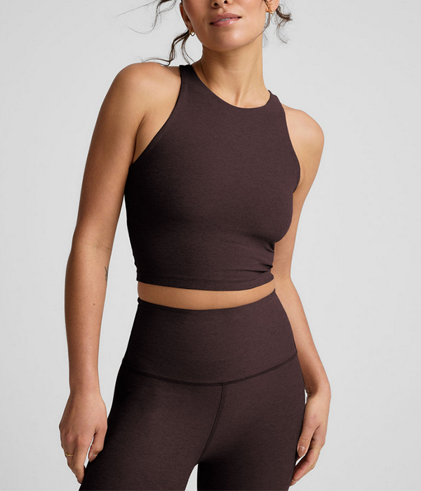 Womens Spacedye Refocus Cropped Tank