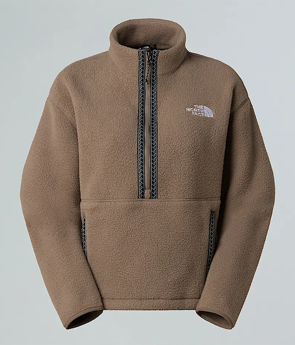 Womens TNF Fleeski 1/4 Zip Pullover