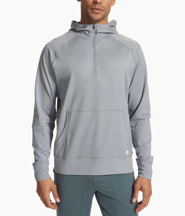 Mens Ponto Performance 1/2 Zip Hoodie