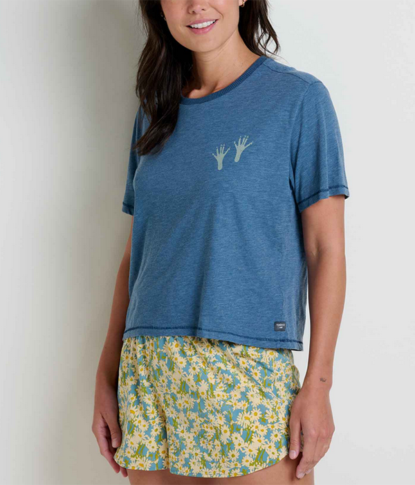 Womens Boundless Jersey SS Crew