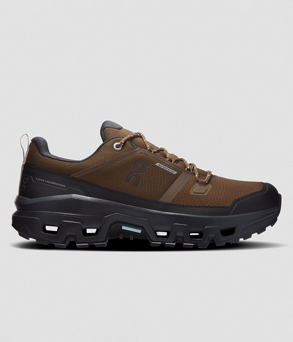 Mens Cloudrock Low WP in Earth | Black