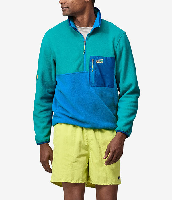 Mens Microdini 1/2 Zip P/O