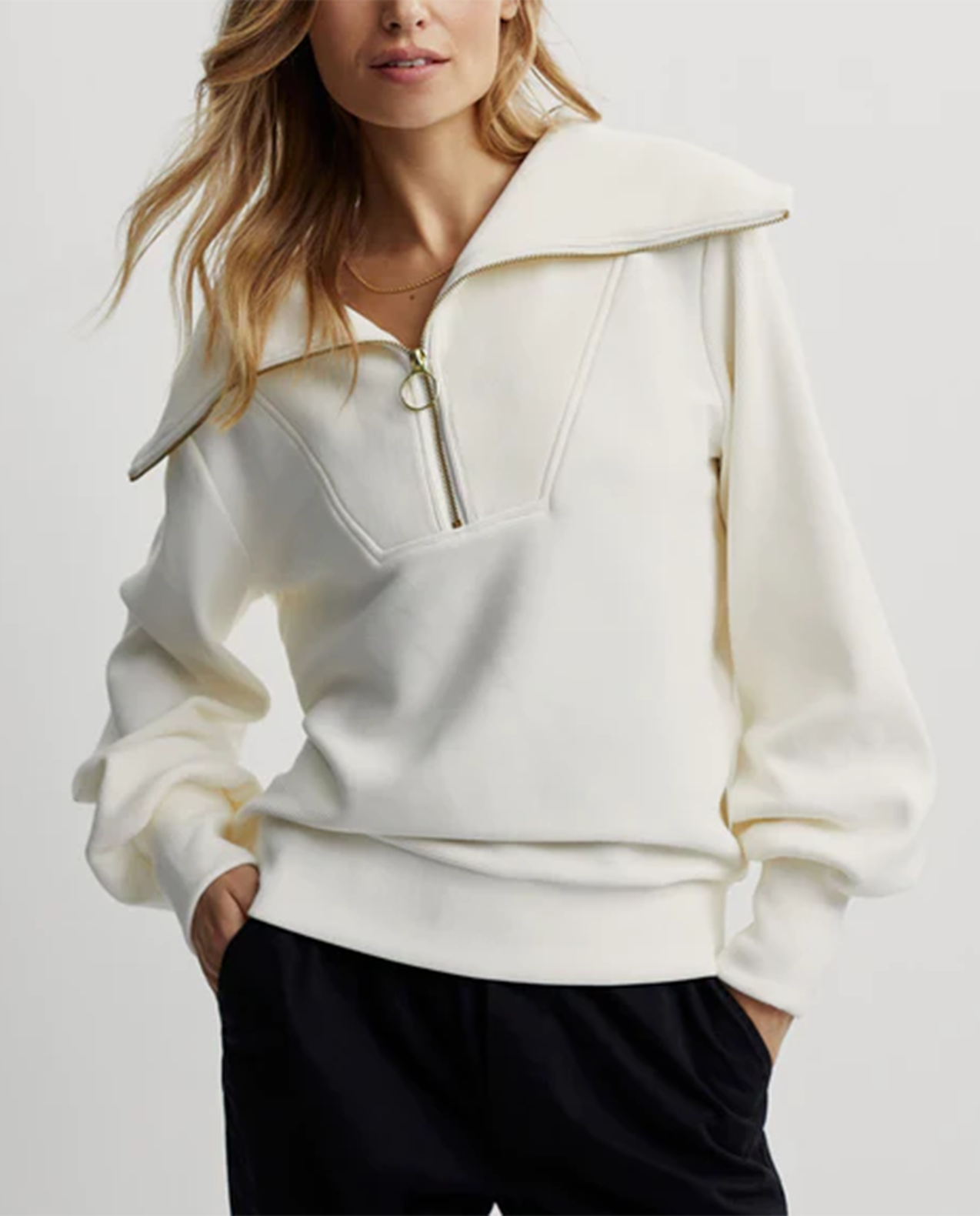 Womens Vine Half Zip