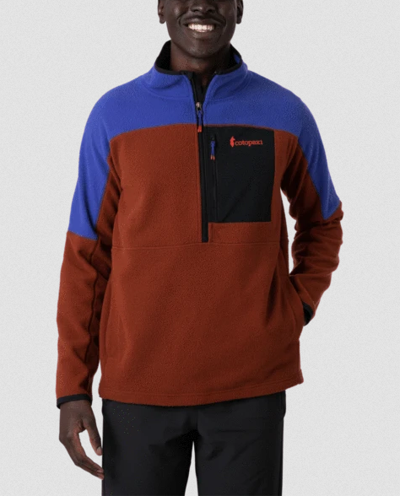 Mens Abrazo Half-Zip Fleece Jacket