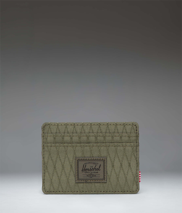 Charlie Cardholder in Ivy Green Diamond