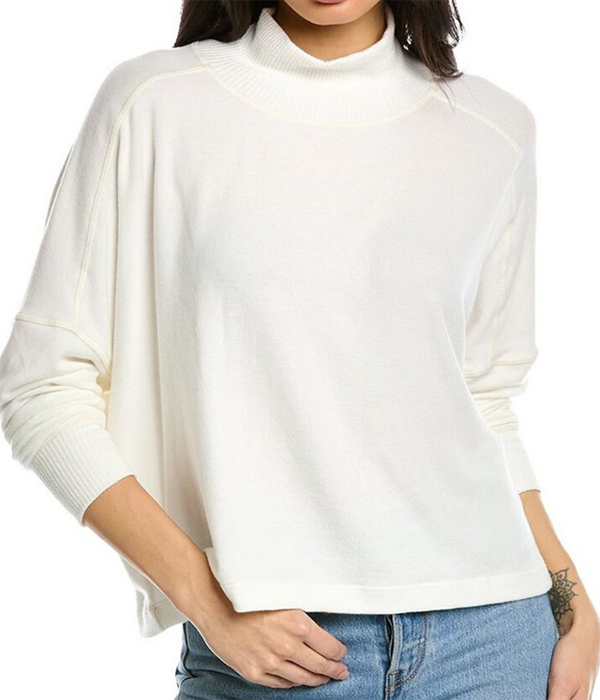 Womens Frida Mock Neck Top
