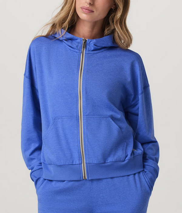 Womens Halo Modern Full Zip Hoodie