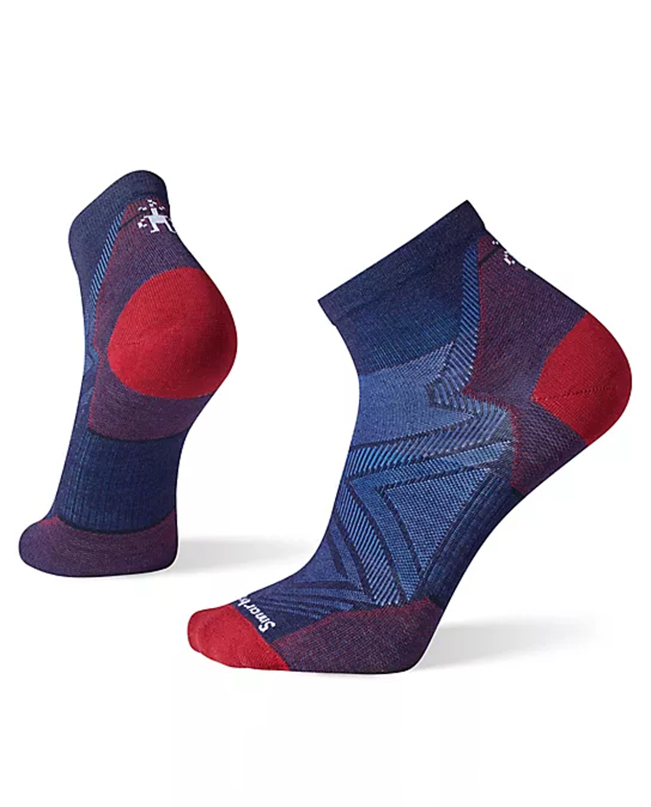 Mens Run Zero Cushion Ankle Socks