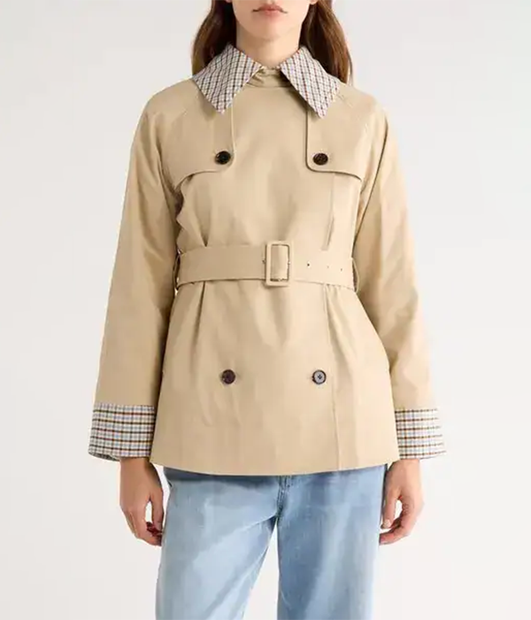 Womens Lucien Coat in Sand