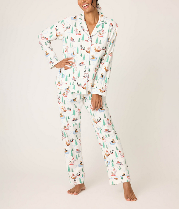 Womens PJ Set Flannels C