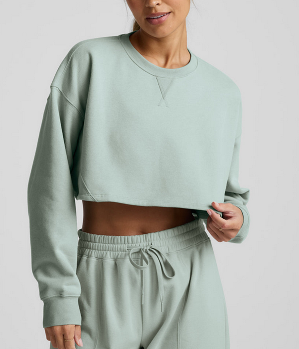 Womens Luxefleece Boxy Pullover