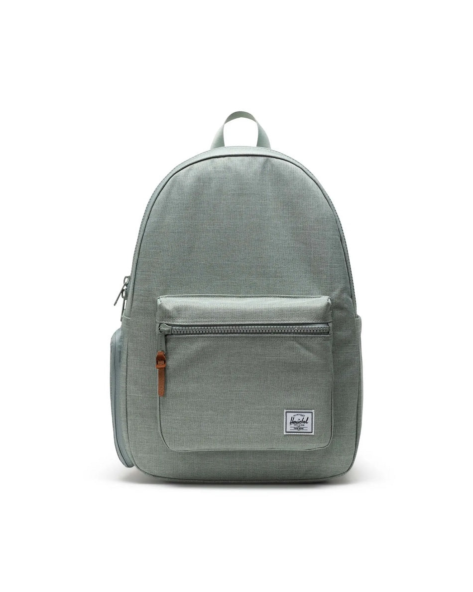 Settlement Backpack in Iceberg Green Crosshatch