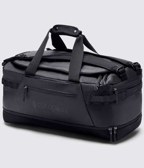 Allpa 50L Duffel Bag in Black