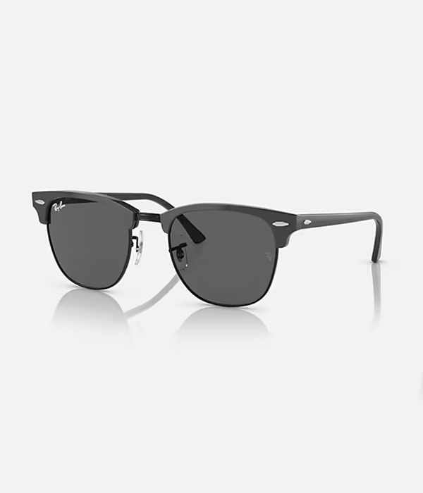 Clubmaster in Grey on Black / Dark Grey