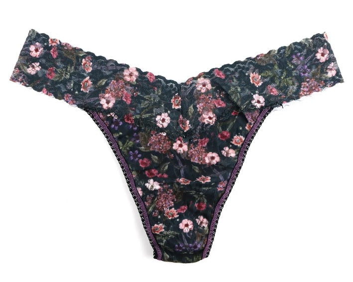 Womens Printed Original Thong Wrapped