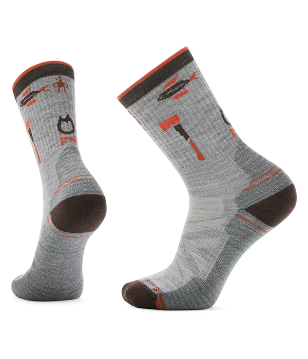Hike Light Cushion Camp Gear Crew Socks