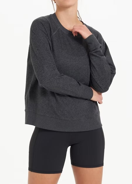 Womens L/S Halo Crew