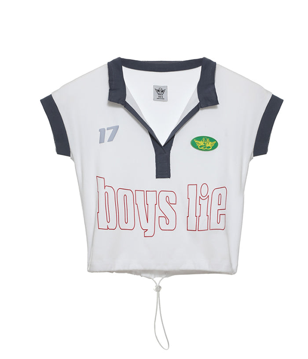 Womens Tennis Courts TC Rugby Short Sleeve