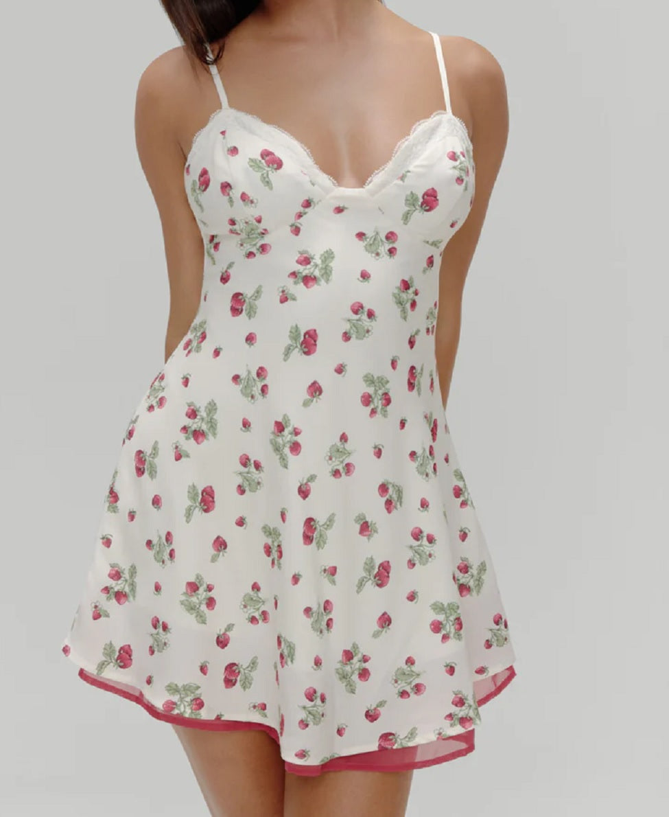 Womens Kenley Crepe Mini Dress