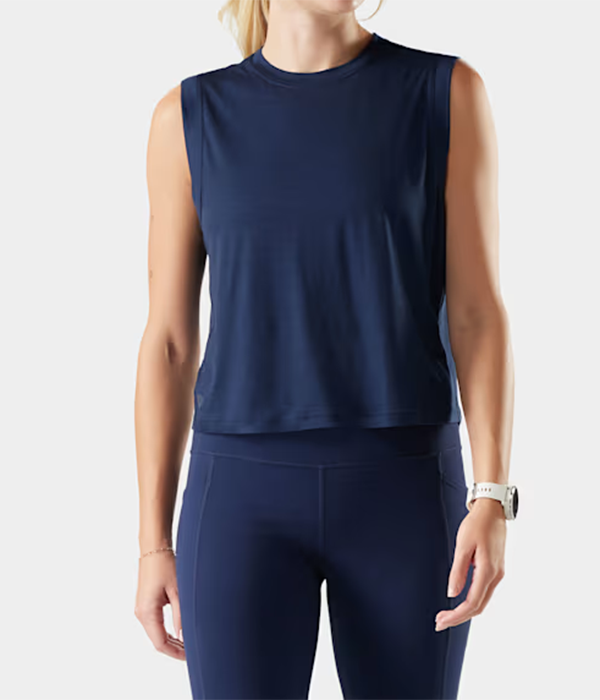 Womens Active Ultralite Crop Tank