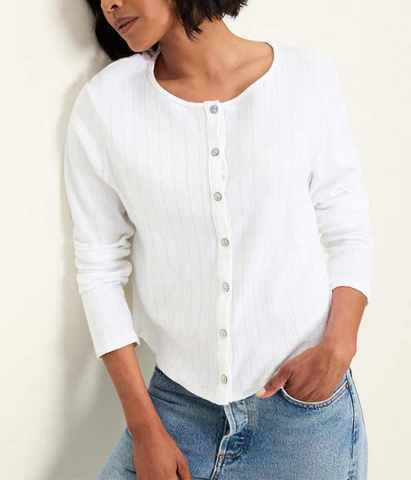 Womens Mackenzie Crew Neck Cardigan