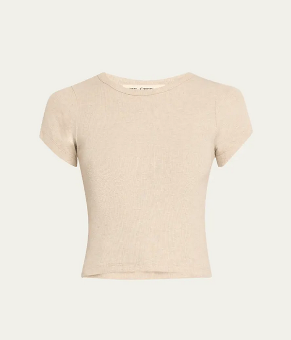 Womens Chloe Short Sleeve Baby Tee