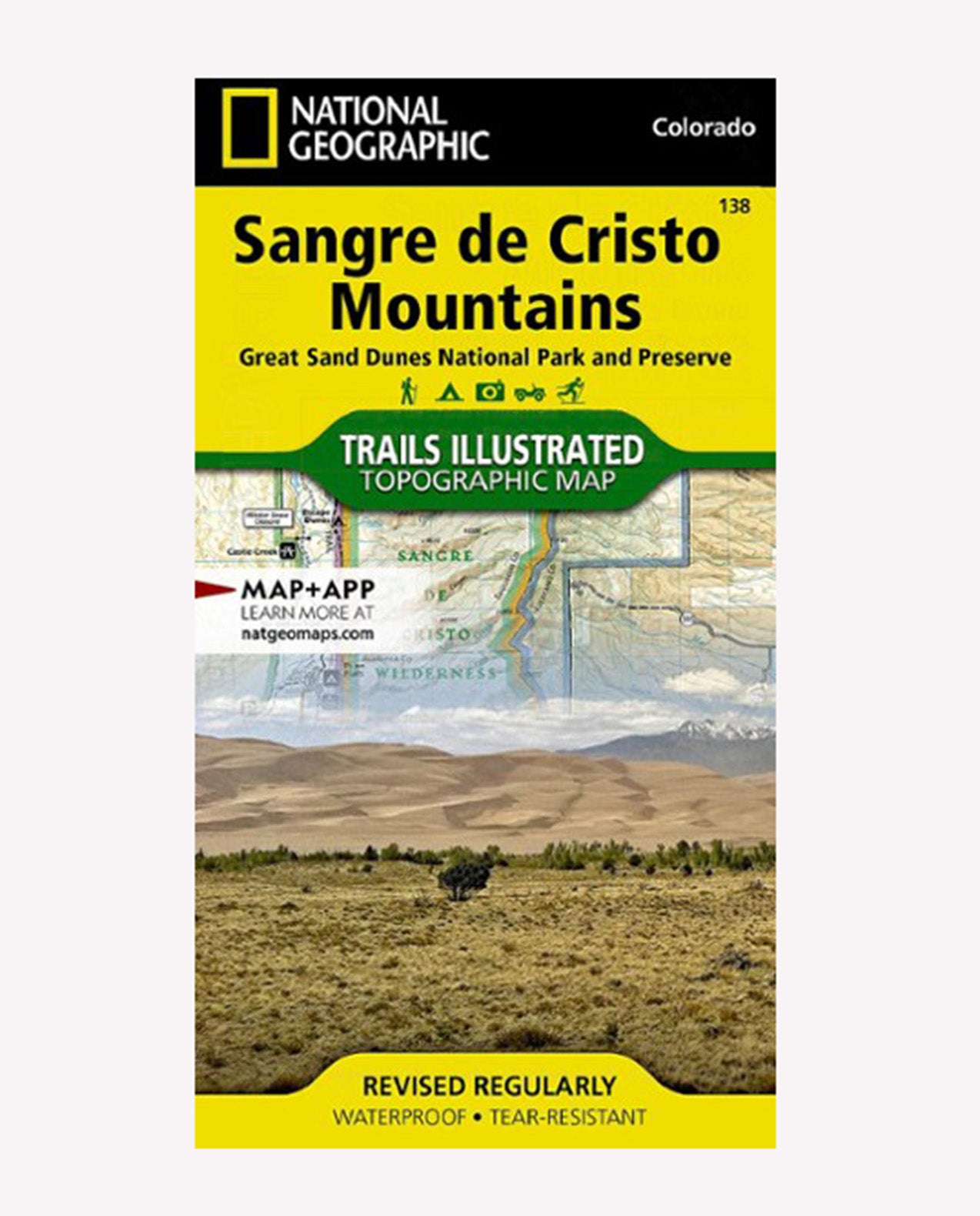 NATIONAL GEO MAPS #138 - Sangre de Christo