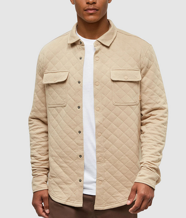Mens Quilted Colville Shacket