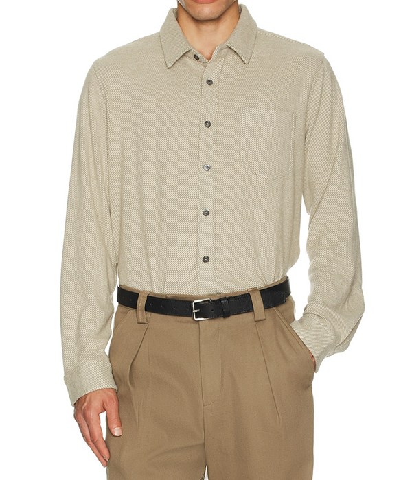 Mens Hawke in Taupe Twill