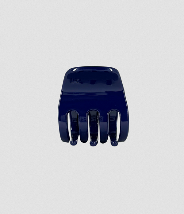 Small Hair Claw Clip â€” Midnight