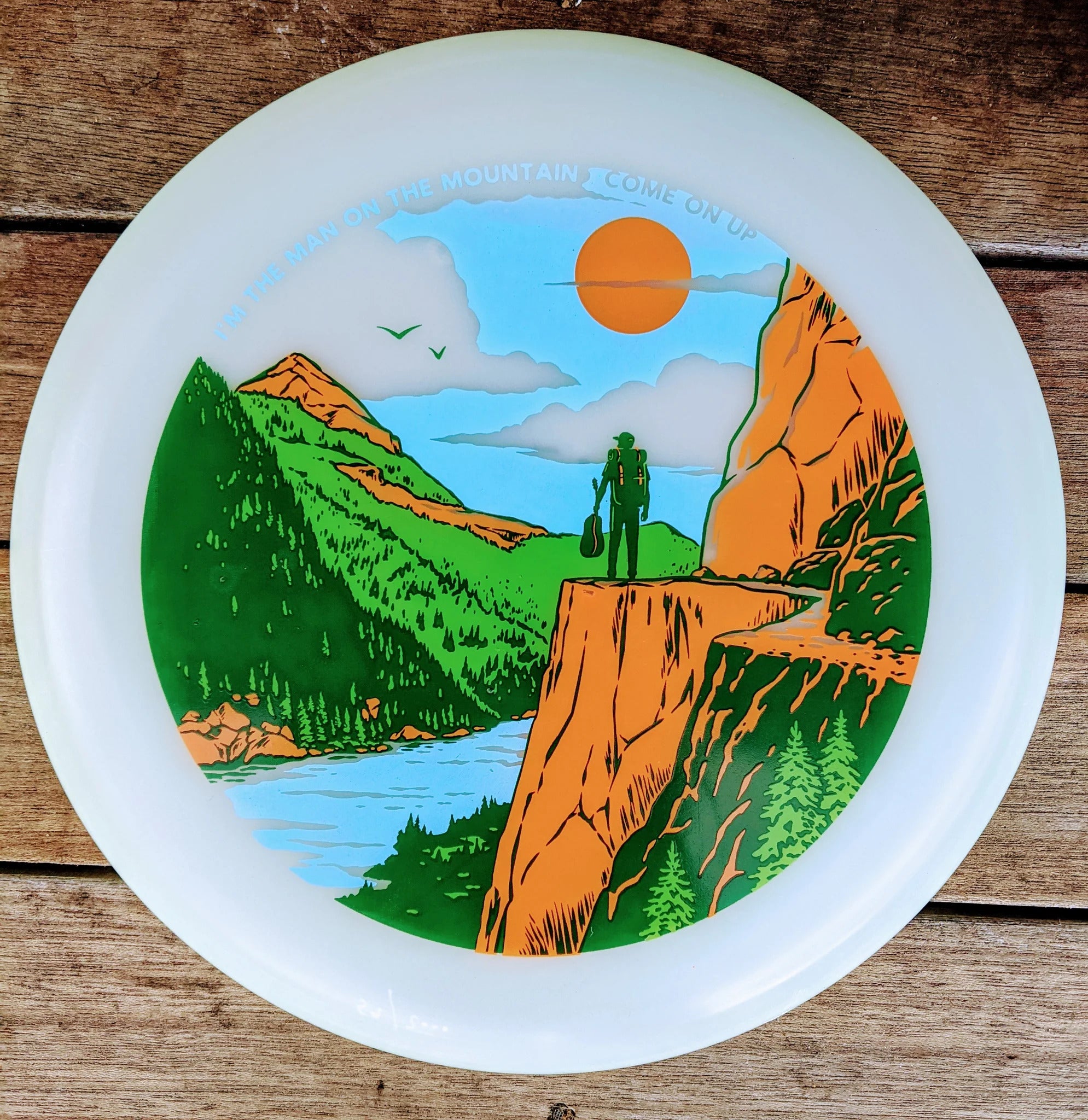 LOVING CUP LE Poster Art Frisbee 175gm glow / rolling stones, phish