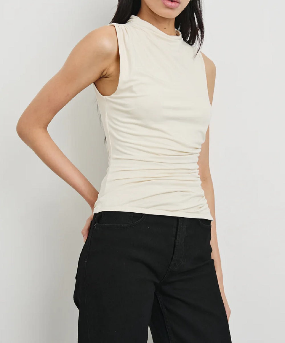 Womens Christen Tank in Ivory