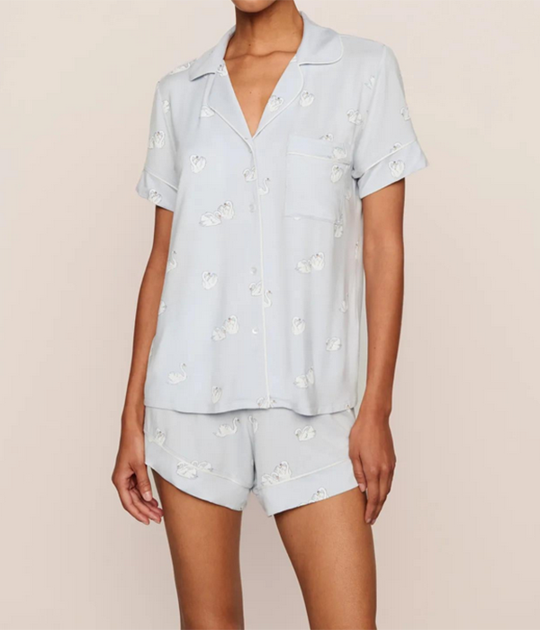 Womens Gisele Printed RLX Short PJ Set