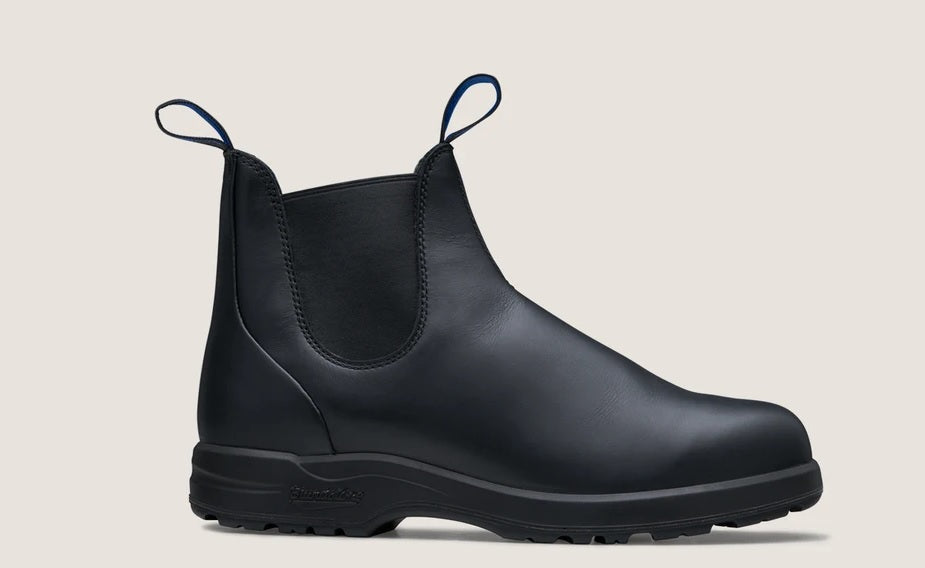 Thermal Elastic Sided Boot in Black
