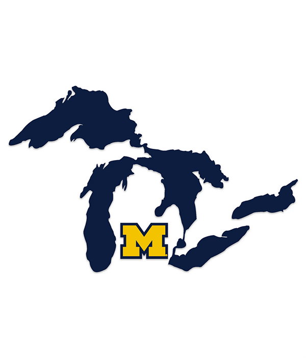 GREAT LAKES PROUD NCAA Sticker