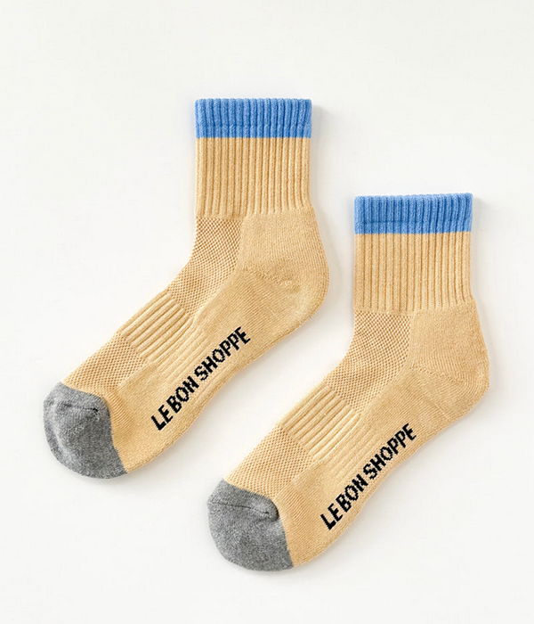 Womens Color Block Girlfriend Socks